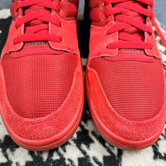 % Nike Men\'s Air Jordan 1 Flight 4 838818-600 Red Basketball Shoes Sz 11.5  AJ28 main image 7